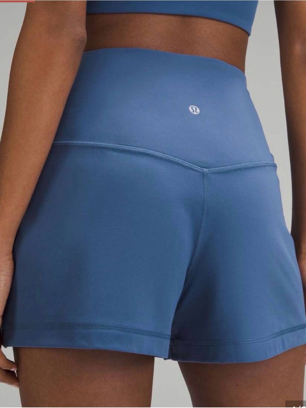 lululemon athletica, Align shorts, size 16, High-Rise Blue Performance Shorts